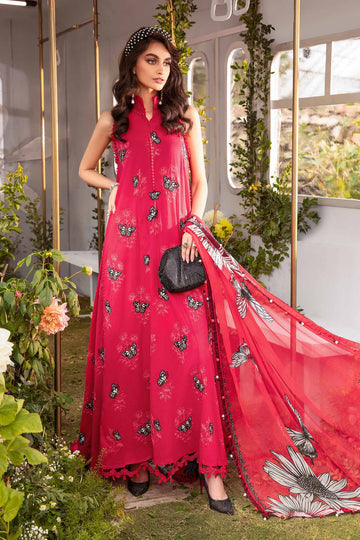 Maria B MPT-2105-A Mprint Lawn Online Shopping